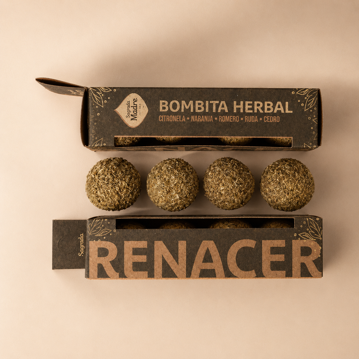 Bombitas de defumación Renacer, detalle de las bombitas